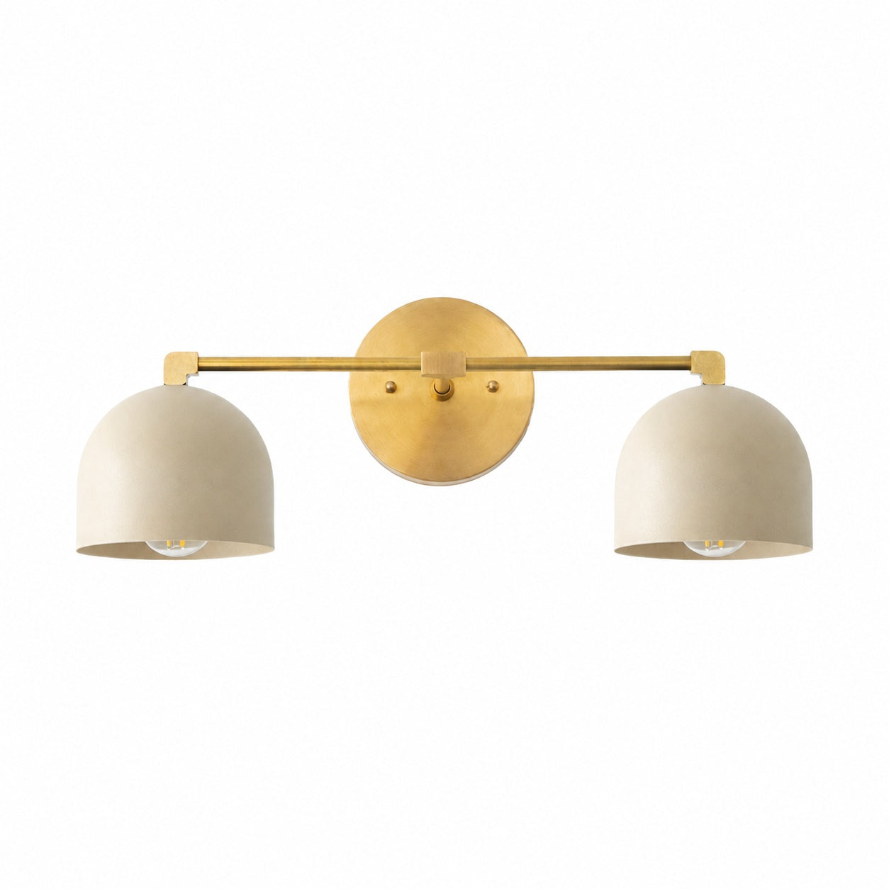 Metio Dome Mid-Century Deep Ball Vanity Lamp - Brass Wall Sconce（副本）