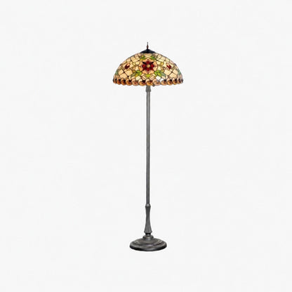 TF Angelique Style Floor Lamp – Handcrafted Glass Shade with Warm Ambience