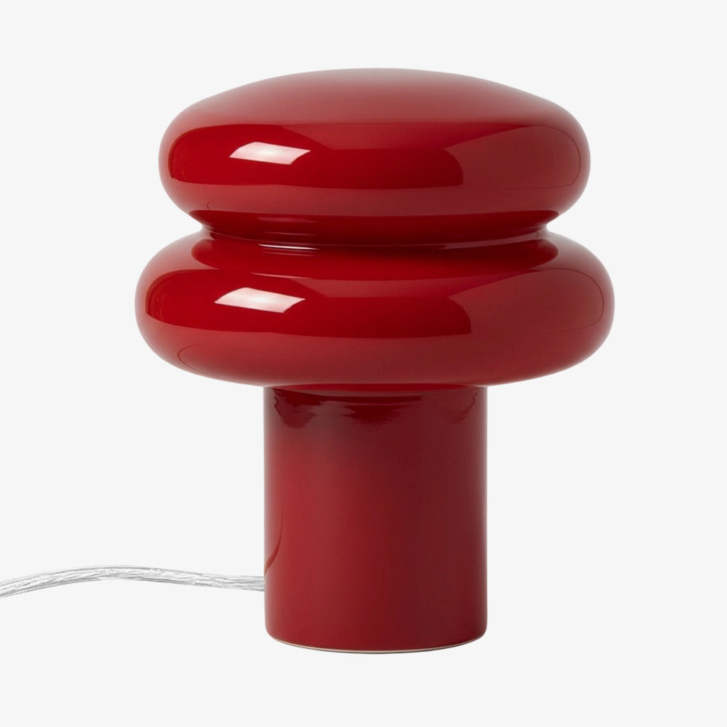 Orra Soft Glow Opal Glass Table Lamp – Contemporary Mushroom Design for Cozy Spaces