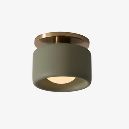 Cerova Porcelain Flushmount – Modern Minimalist Design – Perfect for Living & Dining Areas