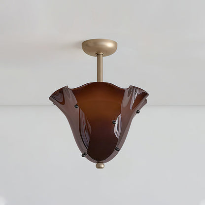 Bellina Sculptural Bloom Modern Ceiling Light – Perfect for Living Room & Bedroom