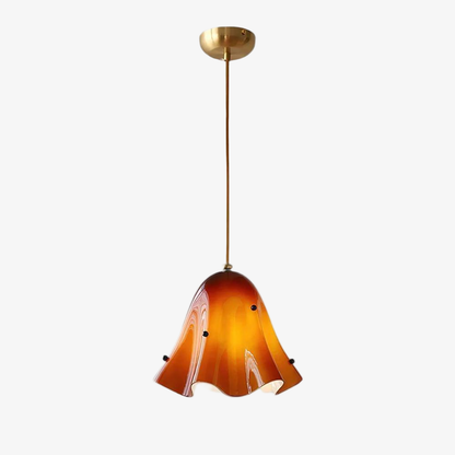 Bellina Sculptural Floral Pendant Light Contemporary Ceiling Fixture for Living Room