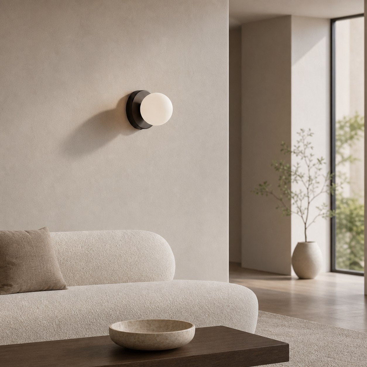 Nuevola Soft Sculptural Wall Light – Minimal Decorative Wall Lamp for Modern Indoor Spaces