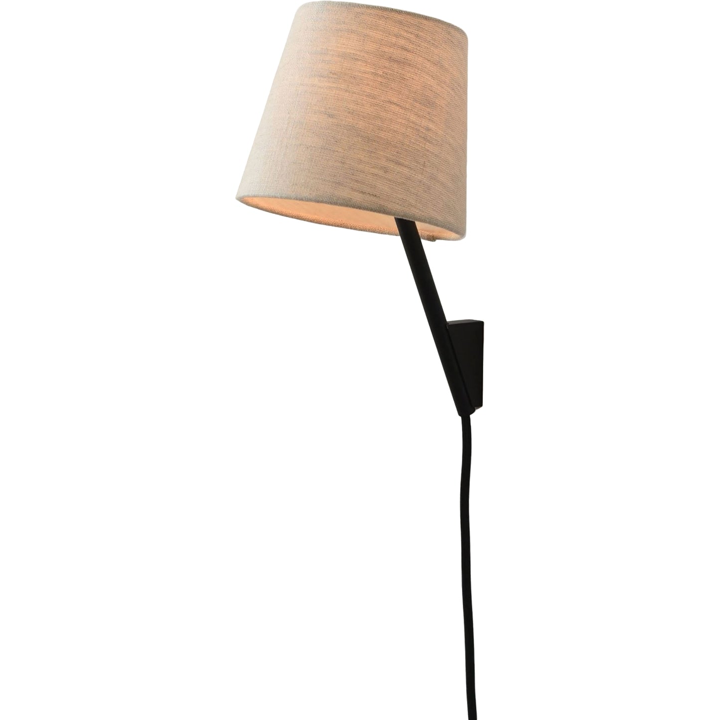 Novira Modern Minimalist Wall Sconce - Soft Pivoting Shade Design Bedroom Reading and Ambient Lighting