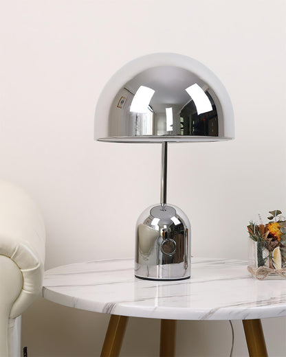Bell Domed Table Lamp – Modern Minimalist Light for Bedroom & Reading Nooks