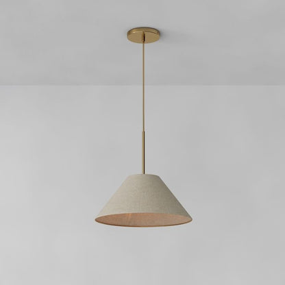 Conica Fabric Cone Pendant Light - Sculptural Modern Style for Cozy Spaces