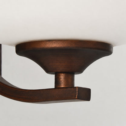 Classic Minimalist Frosted Glass Wall Sconce
