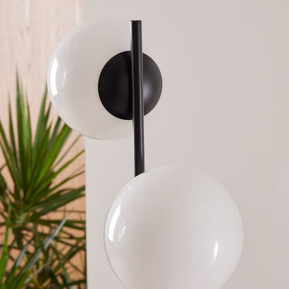 Brina Glass Multi-Light Floor Lamp - Modern Standing Light with Elegance