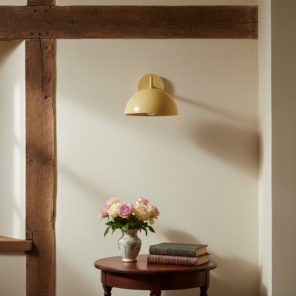 Metio Dome Minimalist Wall Sconce Modern Style for Bedroom & Hallway