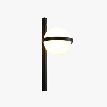 Globe Shade Minimalist Wall Lamp for Indoor and Outdoor Spaces