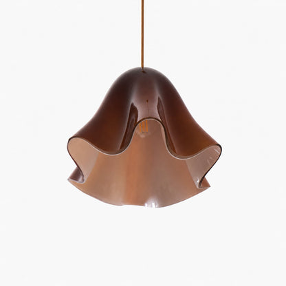 Bellina Artistic Glass Pendant Light - Modern Bloom Inspired Hanging Ceiling Lamp