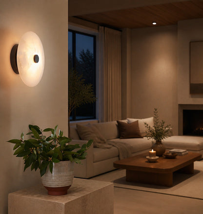 Ankeny Alabaster Ceiling Lamp