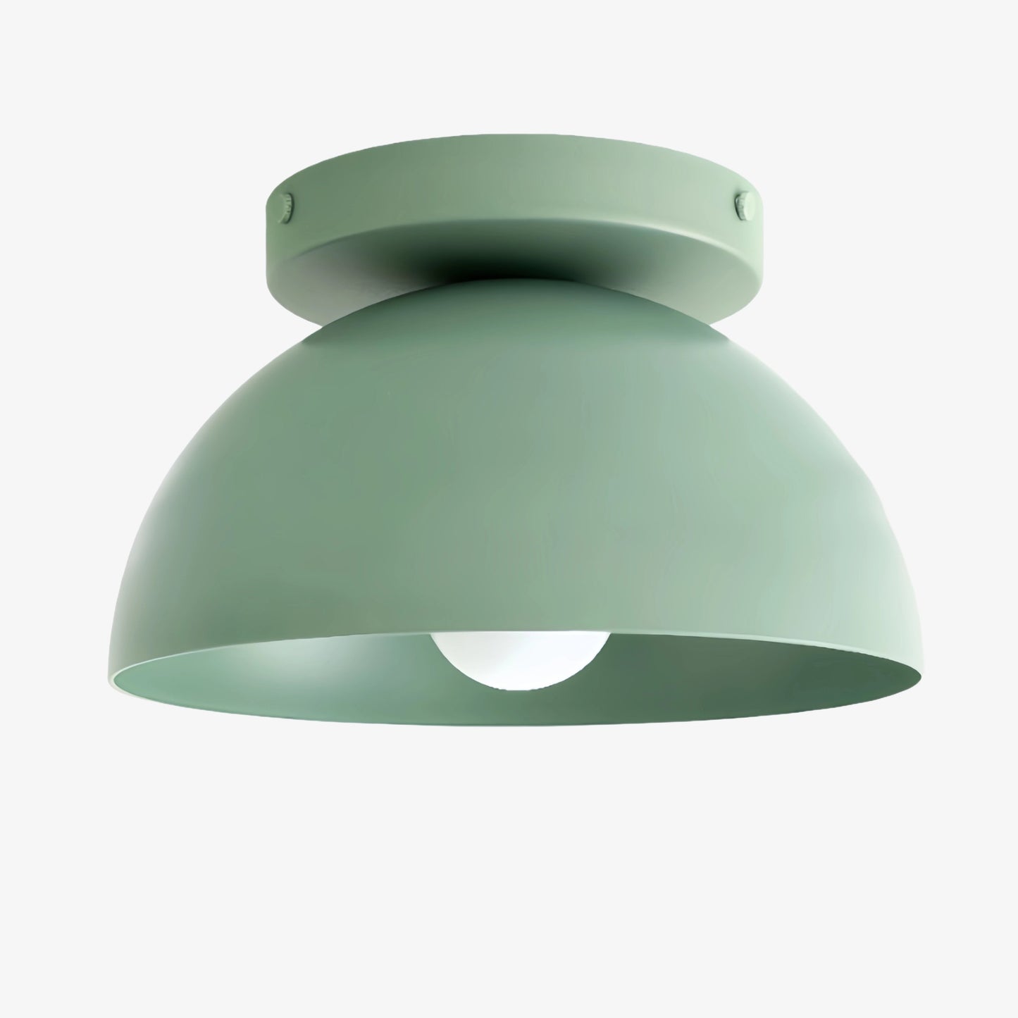 Metio Dome Minimalist Ceiling Light Modern Design for Bedrooms & Hallways