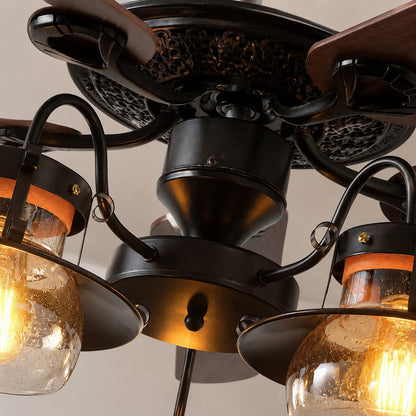 Black motor frame and light arm detail