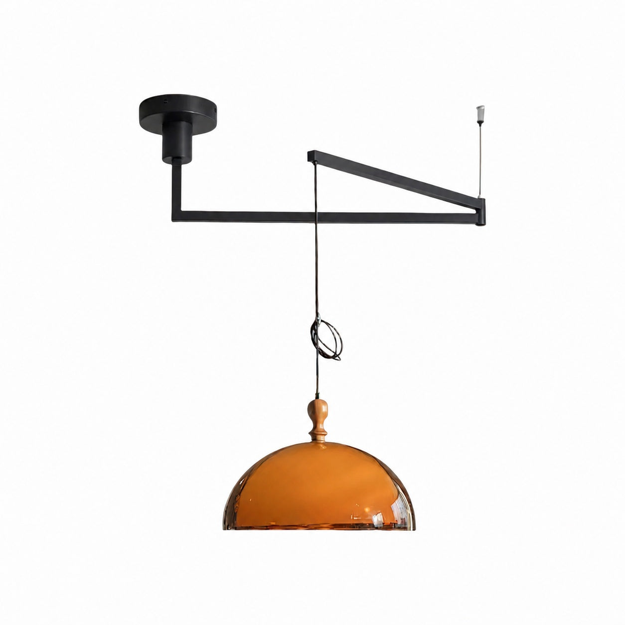 Afterglow Sunset Medieval Pendant Light - French Acrylic Pendant for Dining and Foyer