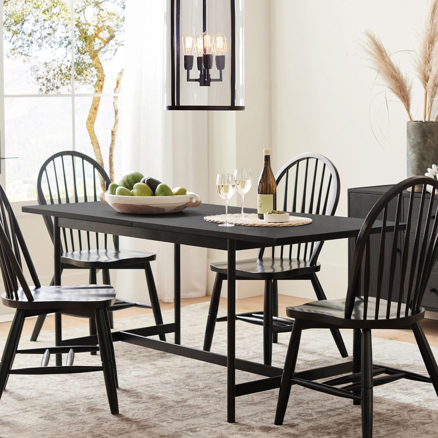 Ferrix Outdoor Lantern Pendant Lamp – Industrial Glass and Iron Design for Modern Spaces