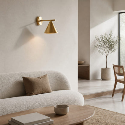 Oricone Moderne Wandleuchte mit verstellbarem Arm – Minimalistisches Metalldesign für Wohnräume