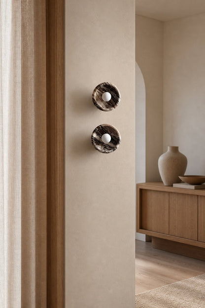 Piedra Marble Wall Lamp