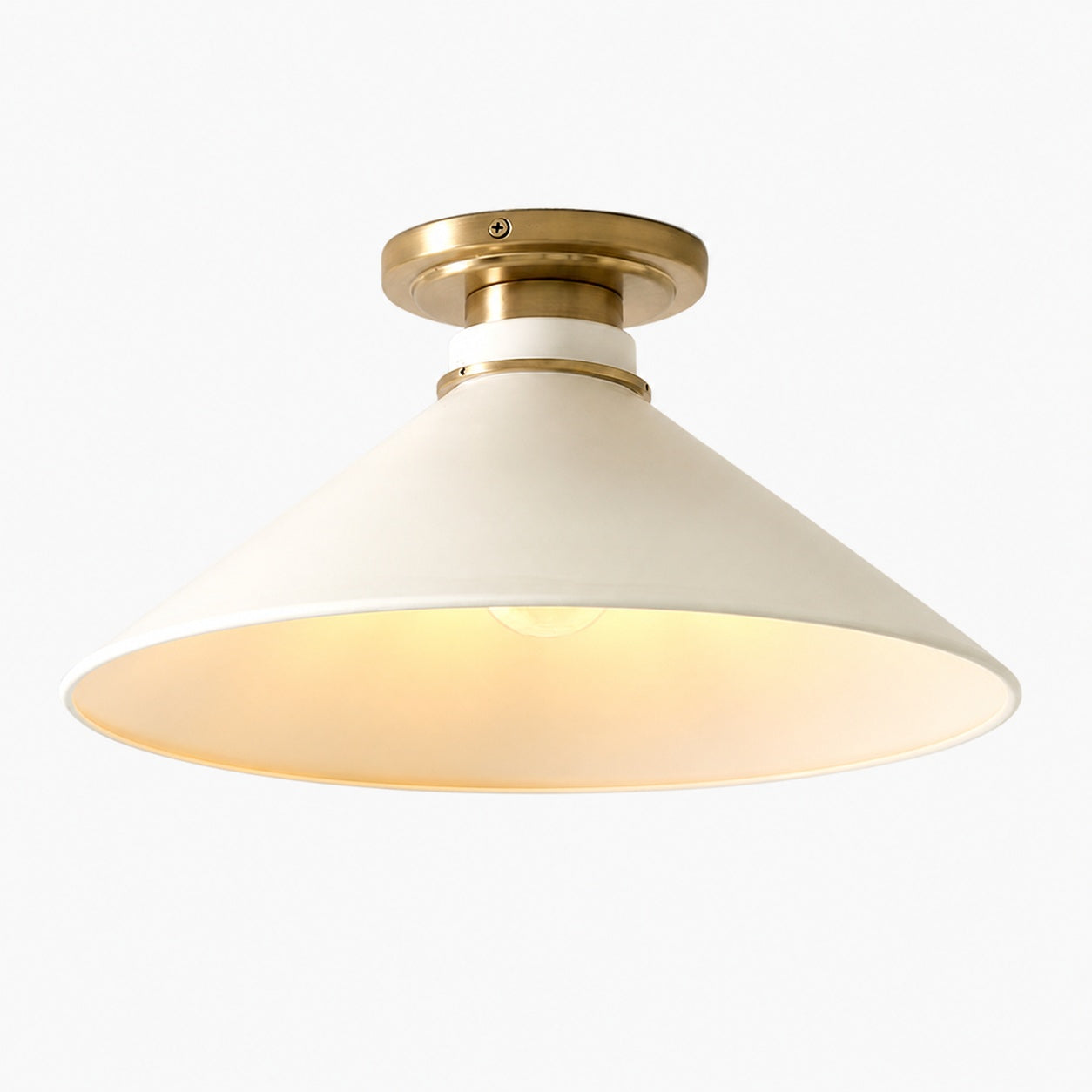 Aurenza Flush Mount – Farmhouse Ceiling Light with Simple Elegant Design