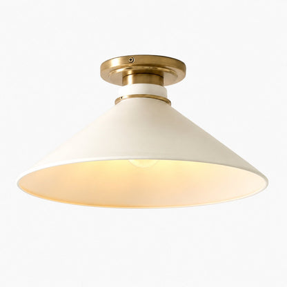 Aurenza Flush Mount – Farmhouse Ceiling Light with Simple Elegant Design