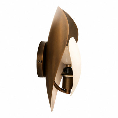 Shella Artistic Wall Lamp – Petal-Like Shade Design for Bedroom or Hallway