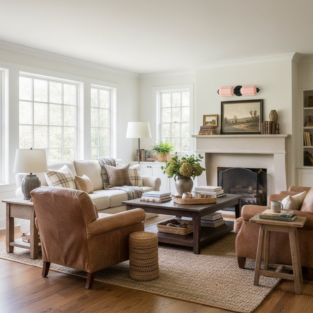 Eloise Brass Wall Sconce – Elegant Milk Glass Vintage Lighting