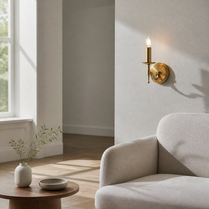 Tela Classic Wandleuchte aus Metall – Elegante Wandleuchte, ideal für Flur oder Wohnzimmer