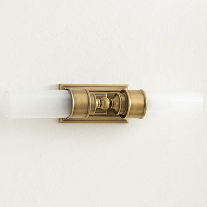 Kalvora Double Tube Wall Sconce - Vintage Elegant Lighting for Home