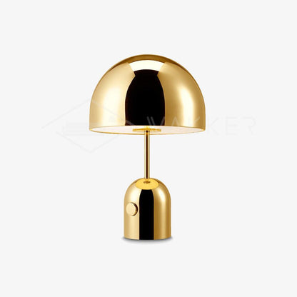 Bell Domed Table Lamp – Modern Minimalist Light for Bedroom & Reading Nooks