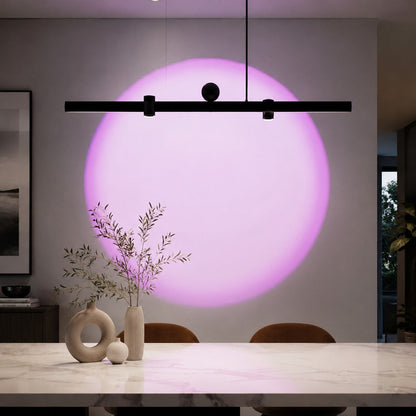 Linear Wall-Wash Dining Pendant Light