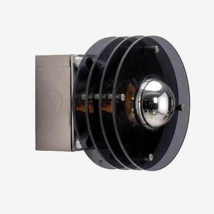 Bauhaus acrylic wall lamp lifestyle and detail image