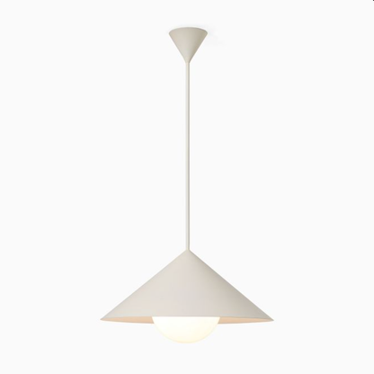 Brivana Adjustable Pendant – Mid-Century Cone Light for Kitchen & Dining