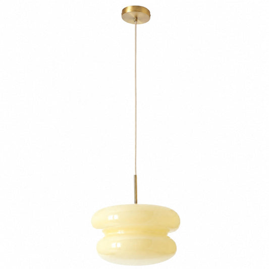Orra Vintage Pendelleuchte - Opalglas Hängelampe für modernes Wohnen 