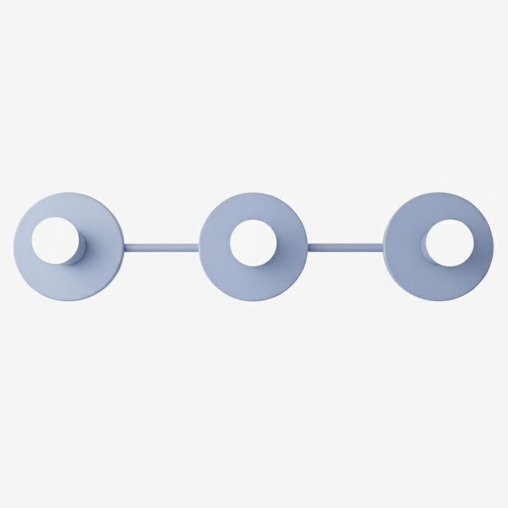 Radiro Globe Modern Spherical Glass Vanity Light – Minimalist 3-Light Fixture for Bathrooms