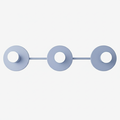 Radiro Globe Modern Spherical Glass Vanity Light – Minimalist 3-Light Fixture for Bathrooms