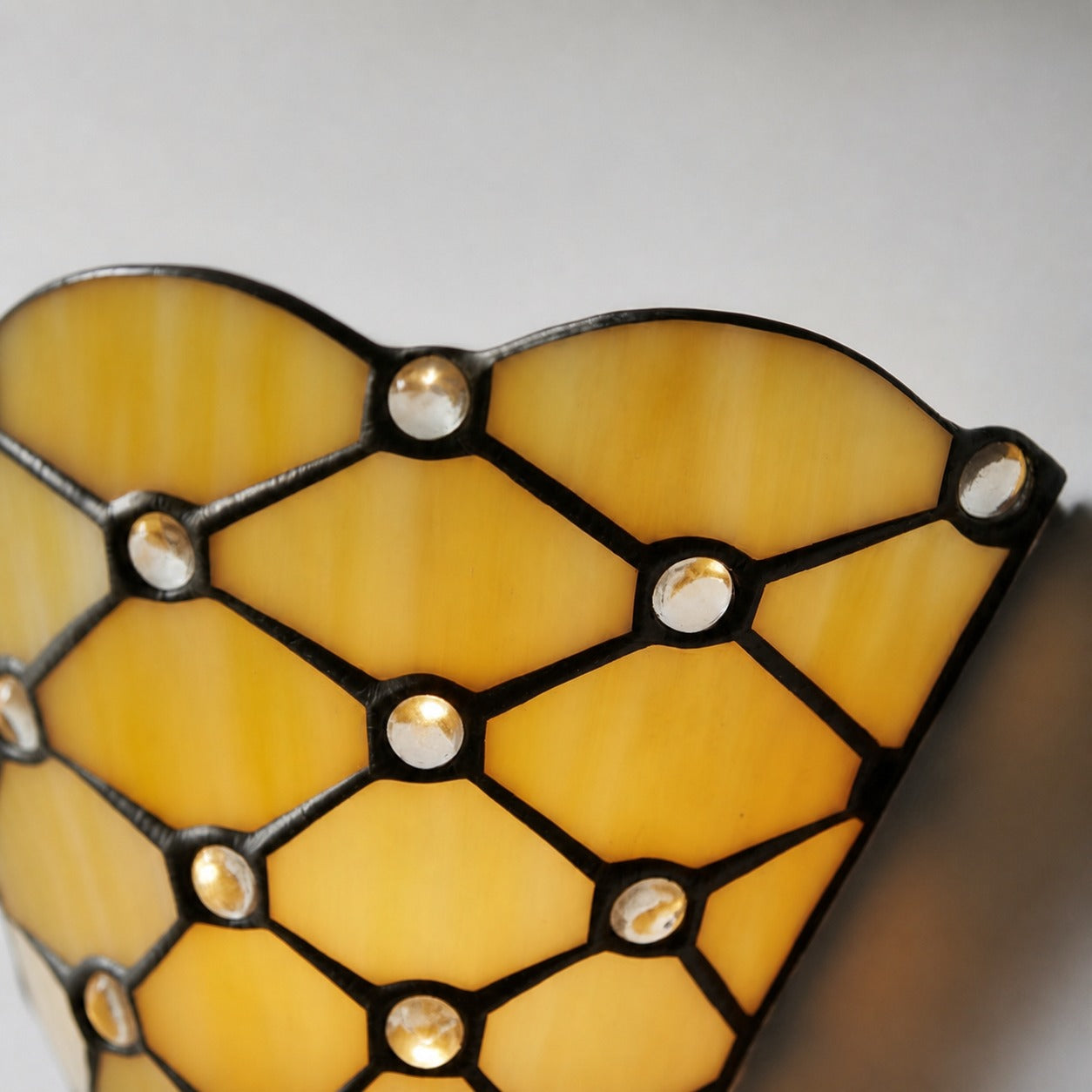 TF Pearl Elegante Glaswandleuchte – Wandleuchte für Wohnzimmer, Schlafzimmer oder Flur