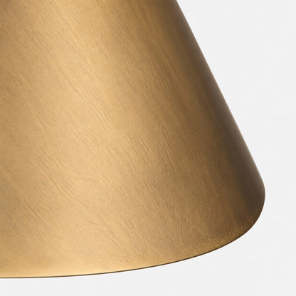 Aurcyl Tischleuchte – Elegante, konische Metall-Tischleuchte im Vintage-Stil für das Wohnzimmer