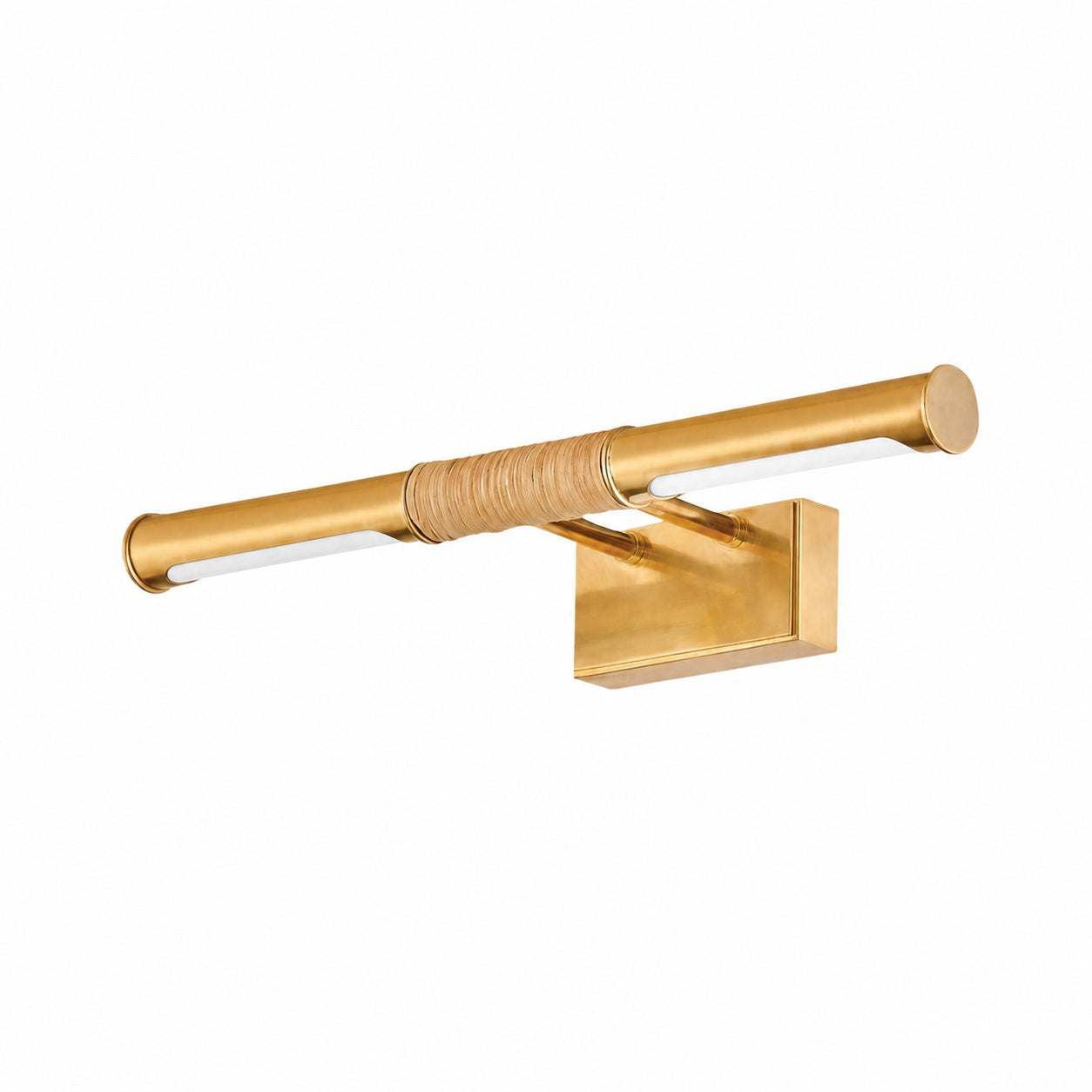 Aurix Picture Light – Slim Wrapped‑Center Bar Design Metal Finish Wall Lamp for Gallery & Hallway