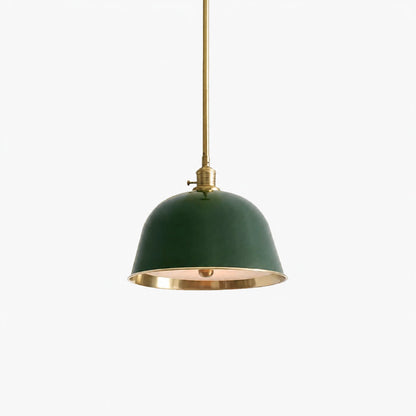 Forvara Classic Bell Pendant Light Industrial Pole Pendant Fixture for Dining Room