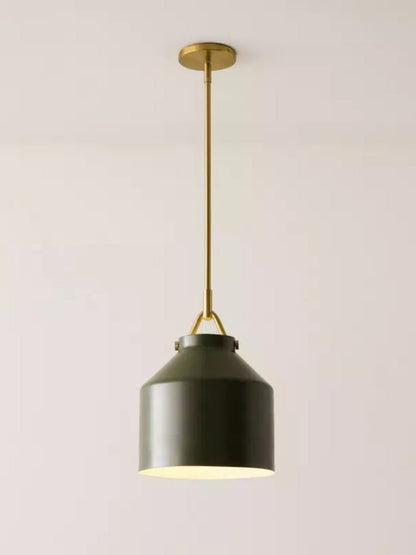 Skandinavisch Metallstange Glockenform Pendelleuchte
