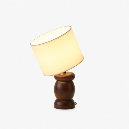 Pebble Wood Table Lamp