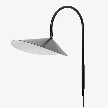 Swivora Adjustable Wall Light – Elegant Swivel Arm Contemporary Metal Lamp for Office and Kitchen N09