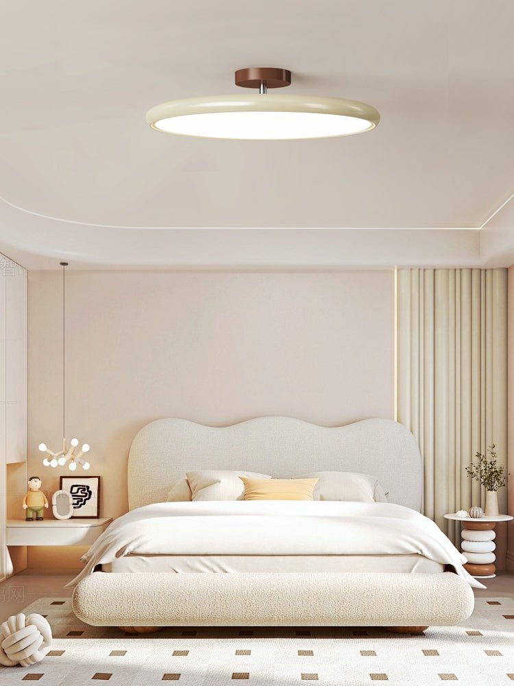 Anpassbare Deckenleuchte mit warmem Licht, Metall-Acryl-Finish