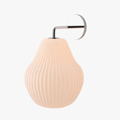 Rivrona Wandleuchte aus geripptem Glas – elegante, moderne Beleuchtung für Flur und Schlafzimmer