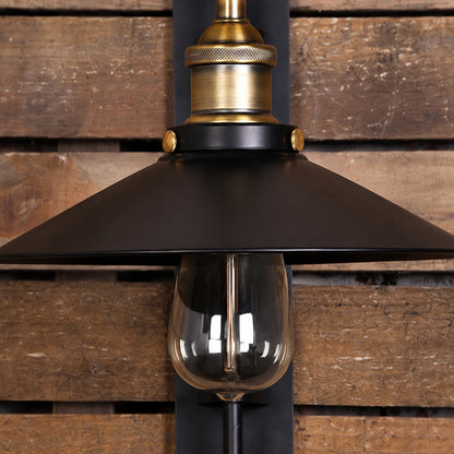 Solenvo Dark Bronze Outdoor Wall Lamp