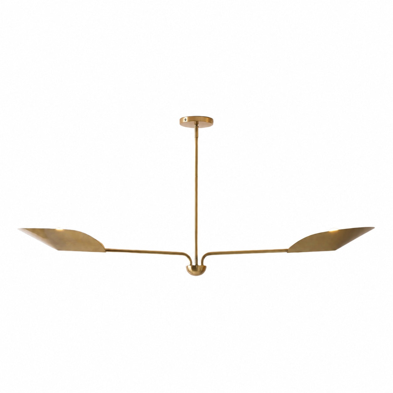 Kronleuchter aus Lutal-Bronze – Modernes Design mit monochromer Oberfläche