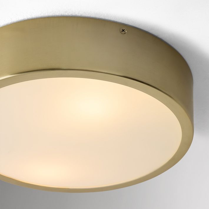 Crelina Minimalist Flush Mount Lighting for Bedrooms & Hallways