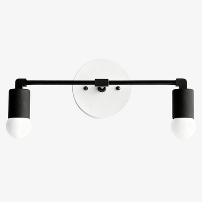 Mobilux Line industrial Bathroom Vanity Light - Minimalist Wall Sconce - Elegant Fixture