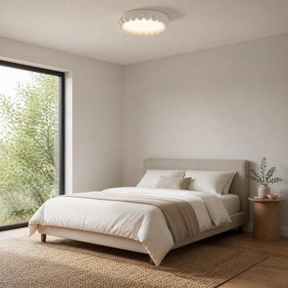 Orilux Sculptural Ceiling Fixture – Resin and Acrylic Lighting for Homes