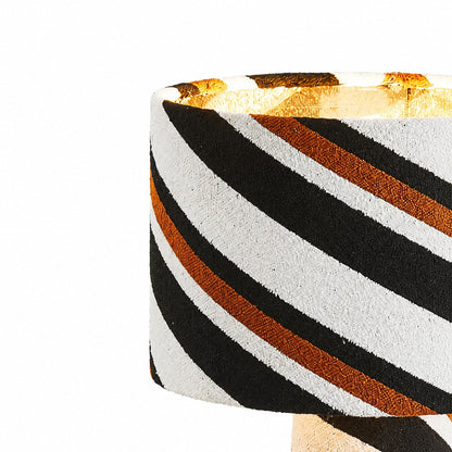 Striped Fabric Pendant Lamp